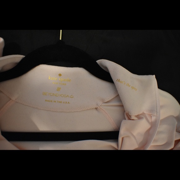 Kate Spade Pink Bow Workout Jacket - Picture 4 of 6